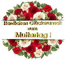 Messages German Herzlichen Glückwunsch zum Muttertag 013 