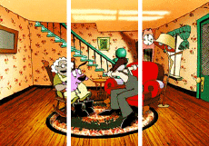 Umorismo -  Fun Effetti 3d 3D - Linee - Bande 