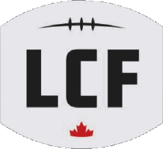 Sportivo American FootBall Canada - L C F Logo francese 