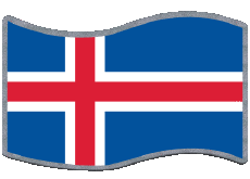 Drapeaux Europe Islande Rectangle 