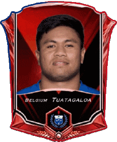 Sport Rugby - Spieler Samoa Belgium Tuatagaloa 