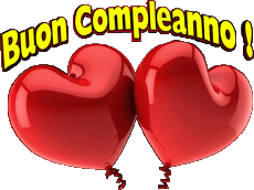 Messages Italian Buon Compleanno Palloncini - Coriandoli 005 