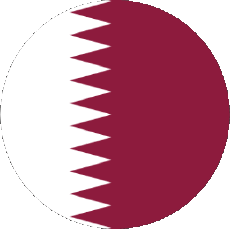 Fahnen Asien Katar Runde 