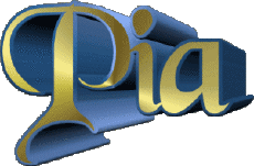 First Names FEMININE - Italy P Pia 