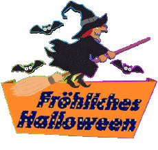 Mensajes Alemán Fröhliches Halloween 04 