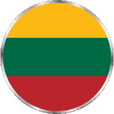 Fahnen Europa Litauen Runde 