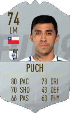Multimedia Videospiele F I F A - Karten Spieler Chile Édson Puch 