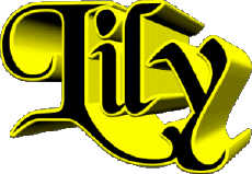 Vorname WEIBLICH - Frankreich L Lily 