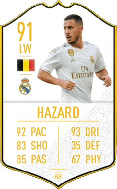 Multimedia Videogiochi F I F A - Giocatori carte Belgio Eden Hazard 