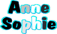 Prénoms FEMININ - France A Composé Anne Sophie 