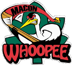 Sports Hockey - Clubs U.S.A - CHL Central Hockey League Macon Whoopee 