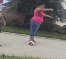 Humor - Fun GENTE Hoverboard Fail 01 