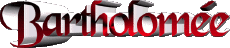 Vorname WEIBLICH - Frankreich B Bartholomée 