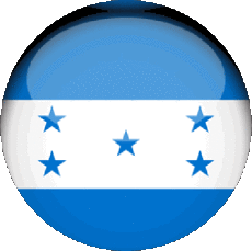 Drapeaux Amériques Honduras Rond 