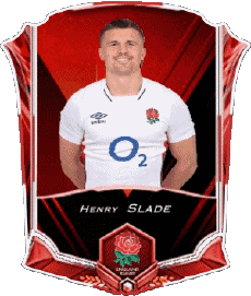 Sportivo Rugby - Giocatori Inghilterra Squadra 2022 Henry Slade 