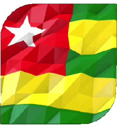 Fahnen Afrika Togo Platz 