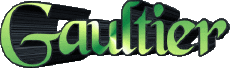 Vorname MANN - Frankreich G Gaultier 