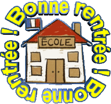 Messagi Francese Bonne Rentrée Sfondo trasparente 06 