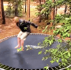 Humour - Fun Sports Trampoline Exterieur Gamelles - Fail 