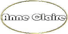 Nombre FEMENINO - Francia A Compuesto Anne Claire 
