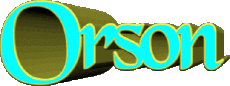 First Names MASCULINE -  UK - USA - IRL - AUS - NZ O Orson 