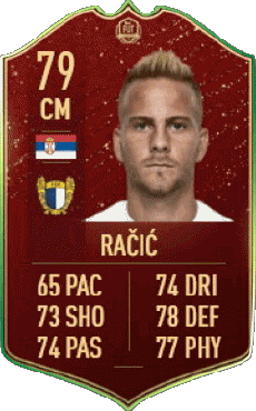 Multi Media Video Games F I F A - Card Players Serbia Uros Racic 