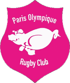 Sportivo Rugby Club Francia Logo Dept 75 PORC Paris Olympique 