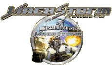 Multimedia Videospiele Mach Storm Logo - Symbole 