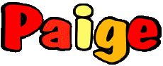 Prénoms FEMININ - UK - USA P Paige 