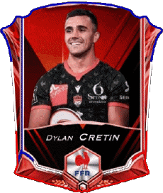 Sports Rugby - Joueurs France Dylan Cretin 