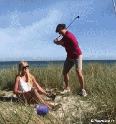 Humour - Fun Sports Golf Fun Win 