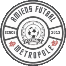 Sports FootBall Club France Logo Hauts-de-France 80 - Somme Amiens Métropole Futsal 