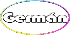 Nome MASCHIO - Spagna G Germán 