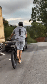 Humor -  Fun Sports Cycling - Bike Gamelle - Fail 02 