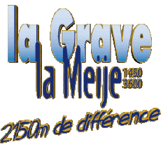 Deportes Estaciones de Esquí Francia Alpes del Sur La Grave - La Meige 