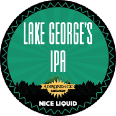 Lake George&#039;s IPA-Bebidas Cervezas USA Adirondack Lake George&#039;s IPA