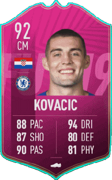 Multi Media Video Games F I F A - Card Players Croatia Mateo Kovacic 
