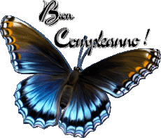 Messages Italian Buon Compleanno Farfalle Transparent Background 006 