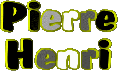 Nombre MASCULINO - Francia P Pierre Henri 