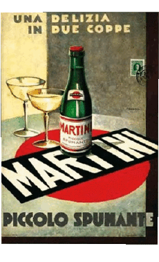 Umorismo -  Fun ARTE Poster retrò - Marchi Martini 