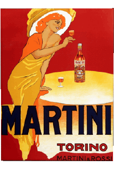 Humor -  Fun Retro Poster - Marken Martini 