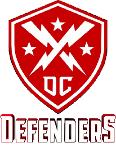 Deportes Fútbol Americano U.S.A - X F L DC Defenders 