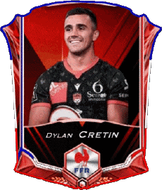 Sports Rugby - Players France Team 2022 Dylan Cretin 