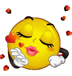 Messages Emoticônes Bisous 
