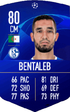 Multi Media Video Games F I F A - Card Players Algeria Nabil Bentaleb 