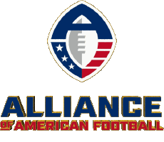 Deportes Fútbol Americano U.S.A - AAF Alliance of American Football Logo 