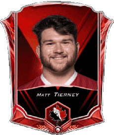 Sports Rugby - Joueurs Canada Matt Tierney 
