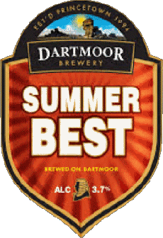 Summer Best-Getränke Bier UK Dartmoor Brewery 