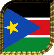 Banderas África Sudán del Sur Plaza 