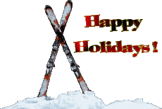 Messages English Happy Holidays Winter 02 